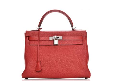 hermes retourne 28 taurillon rouge h clemence leather|hermes chevre mysore leather.